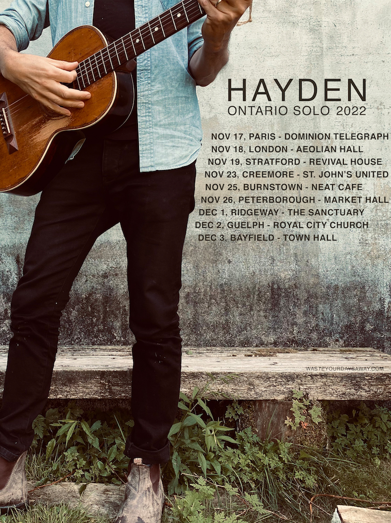 hayden music tour